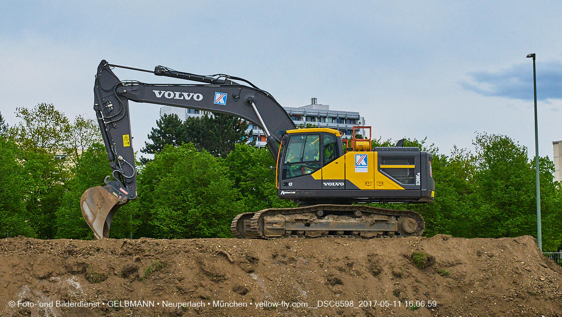 11. Mai 2017 - Grundsteinlegung für die LOGE und dem Kulturquadrat in Neuperlach